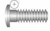 Stainless Phillips Head Hinge Screws <br> 1.4mm x 5.0mm x 2.2mm head <br> For Hinges & Eyewires <br> Pack of 100